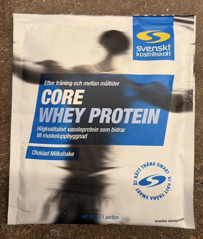 Core Whey Protein Choklad Milkshake