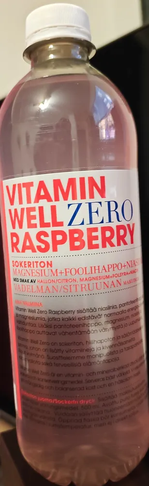 Vitamin Well Zero Raspberry