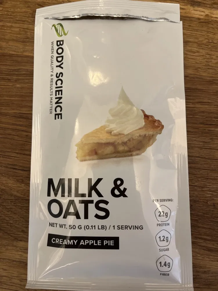 Milk And Oats, Cramy Apple Pie