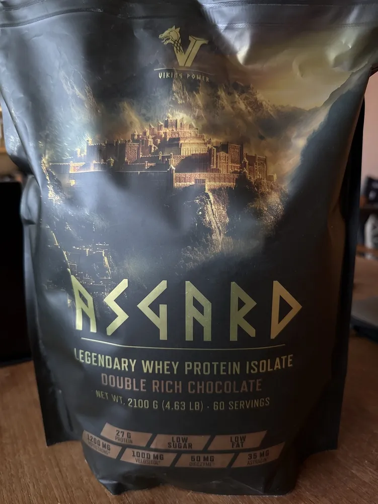 Viking Power Asgard Whey Isolate – Double Rich Chocolate