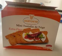 Mini tostas de trigo