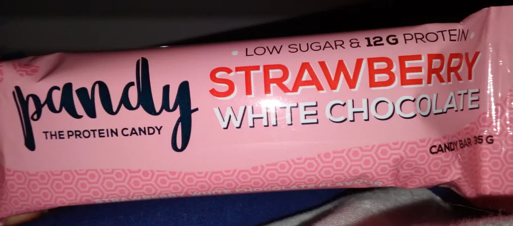 Barre protéinée fraise chocolat blanc