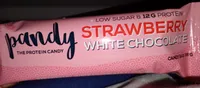 Barre protéinée fraise chocolat blanc