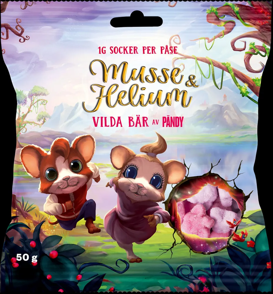 Musse & Helium Vilda bär