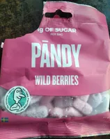Pandy wild berries 1g of sugar