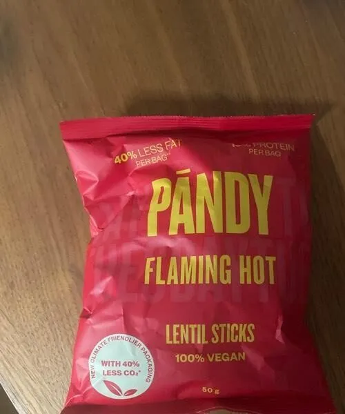 Flaming Hot Lentil Snacks