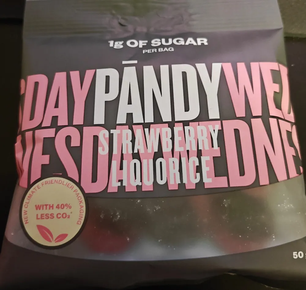 Strawberry/Liquorice