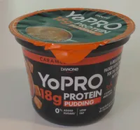 YoPRO protein pudding caramel