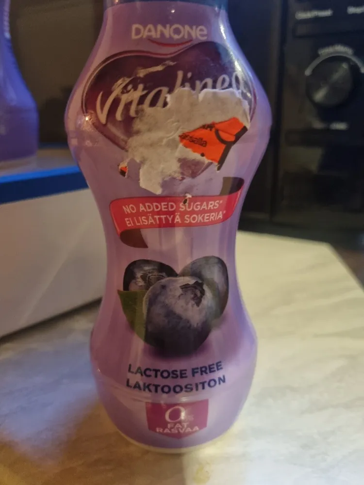 Juotava Mustikkajogurttijuoma