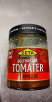 Soltorkade tomater strimlade