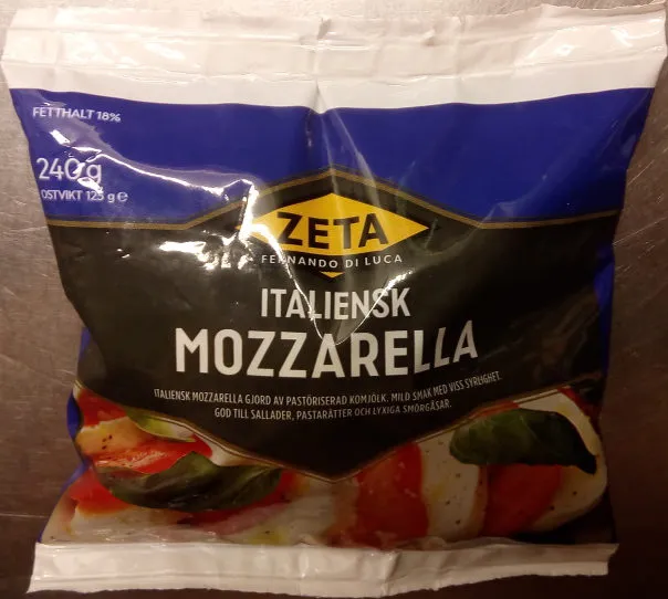 Zeta Italiensk Mozzarella