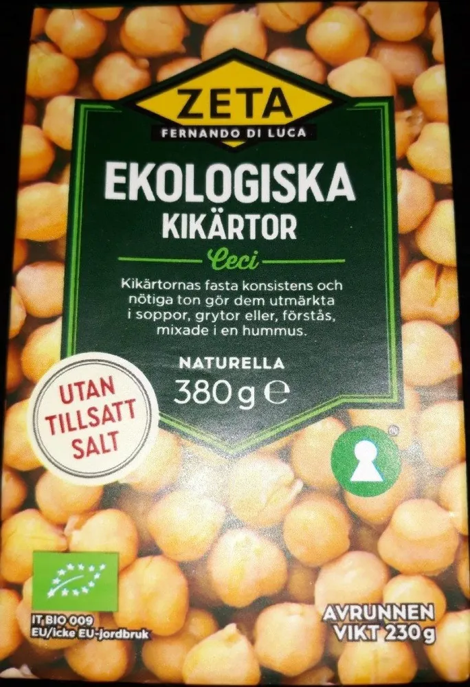 Ekologiska Kikärtor