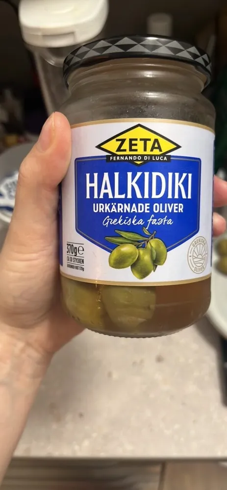 Halkidiki urkärnade oliver