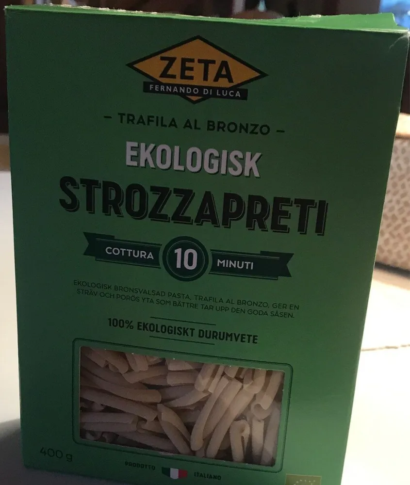 Zeta ekologisk Strozzapreti