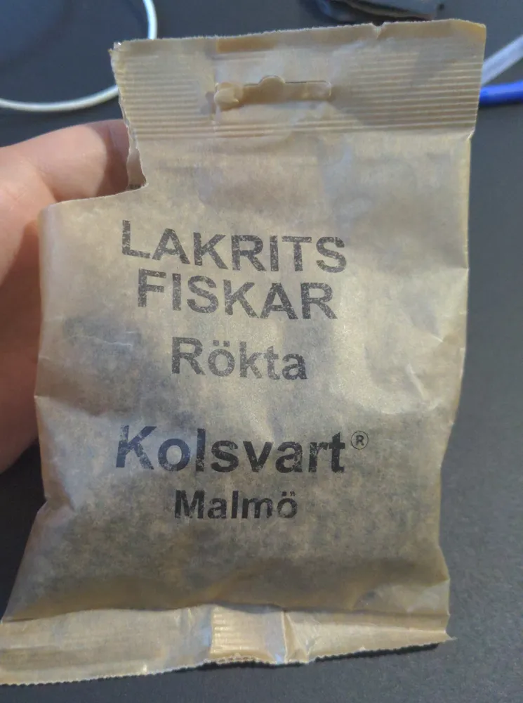 Lakritz Fiskar Rökta