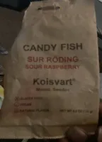 CANDY FISH SUR RÖDING SOUR RASPBERRY