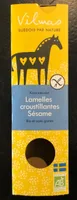 Lamelles croustillantes sésame