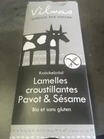 Lamelles croustillantes Pavot & sésame