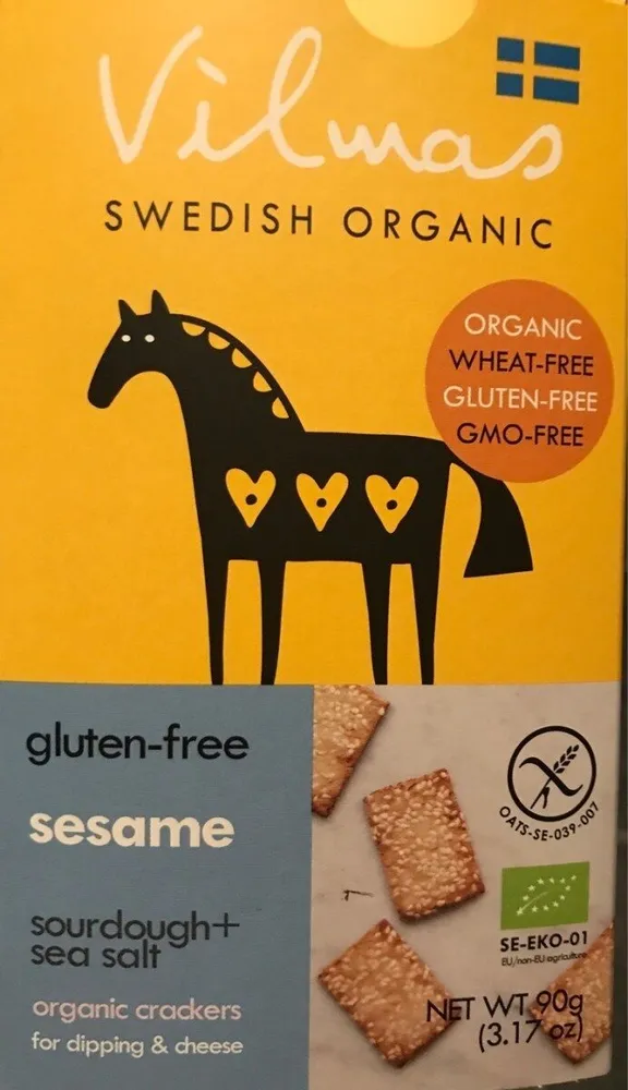 Vilmas sesame crackers