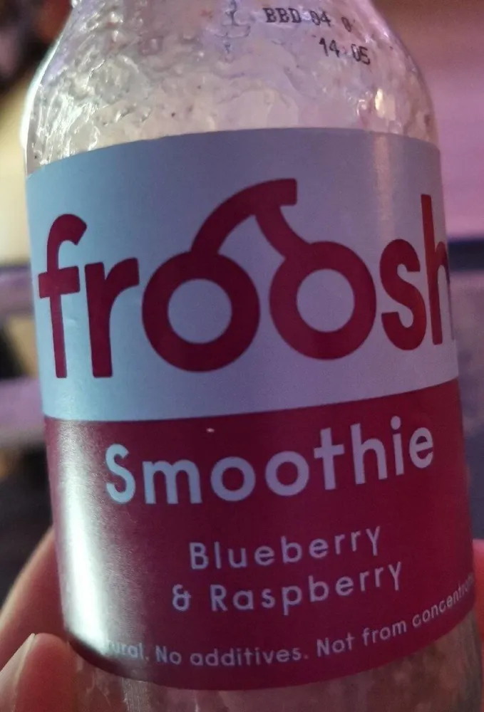 Smoothie myrtille framboise
