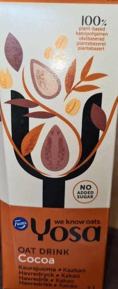 Oat drink cocoa
