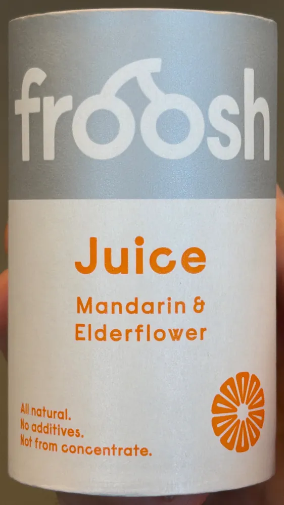 Mandarin & Elderflower juice