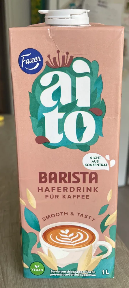 barista oat drink