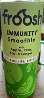 Froosh Immunity Smoothie with Apple, Pear, Kiwi & Ginger