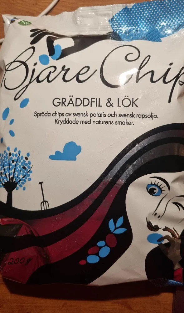 Chips Gräddfil & Lök