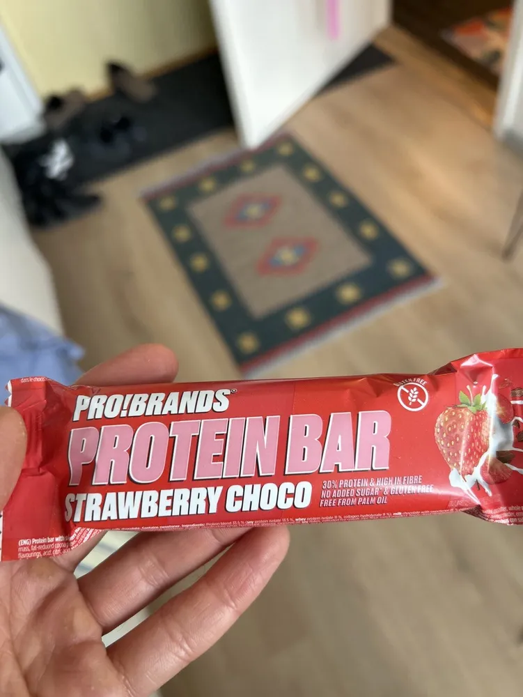50% Protein 50% Proteine Reep Aardbei-yoghurt