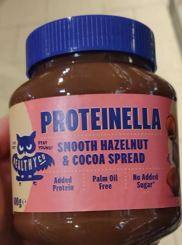 Proteinella, smooth hazelnut & cocoa spread