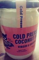 Cold pressed coconut oil