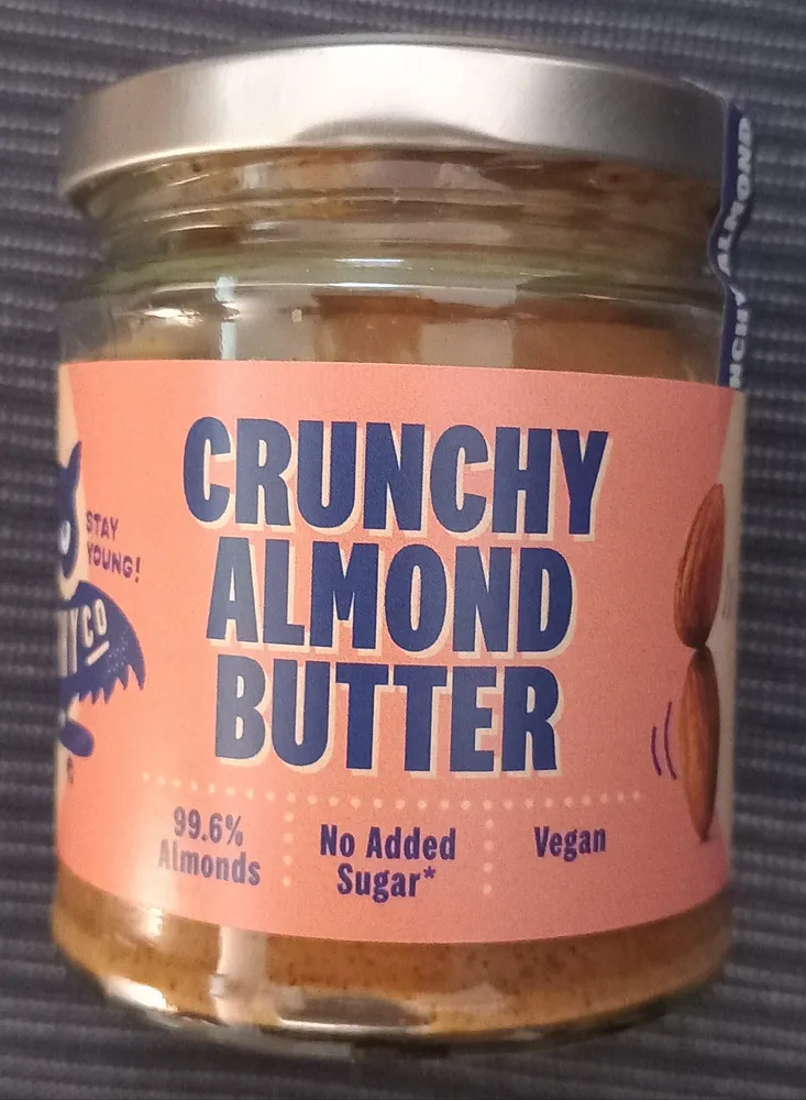Crunchy Almond Butter