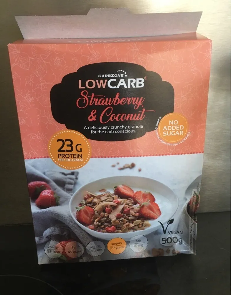 Céreales strawberry et coconut