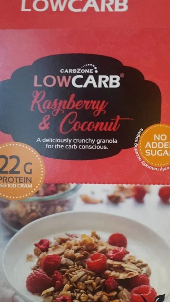 Raspberry & coconut