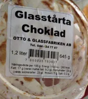 Glasstårta Choklad