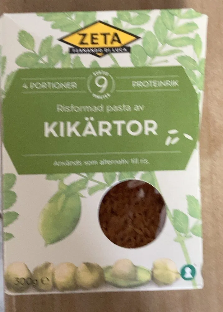 Pâtes aux pois chiche