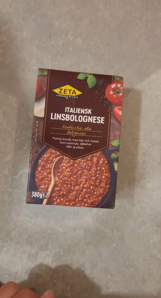 Italiensk linsbolognese