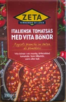 Italiensk Tomatsås Med Vita Bönor