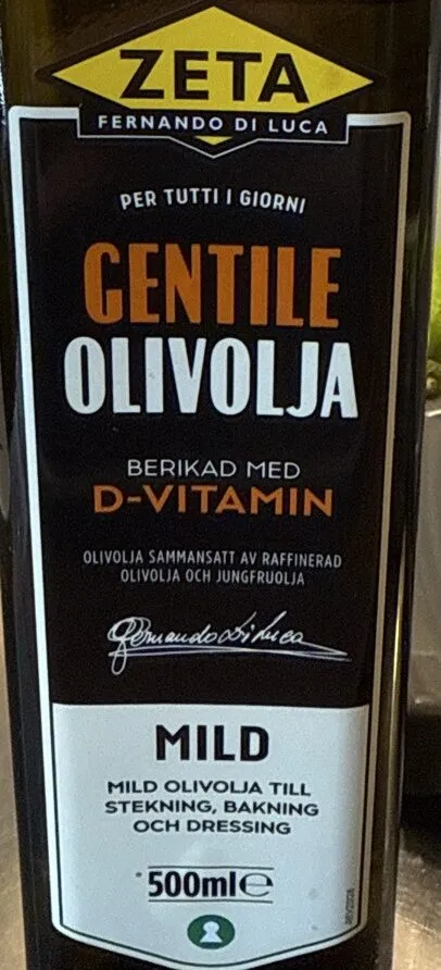 Gentile Olivolja Mild