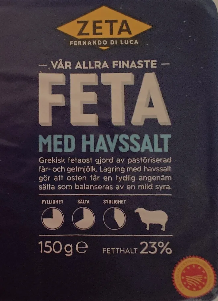 Feta Med Havssalt
