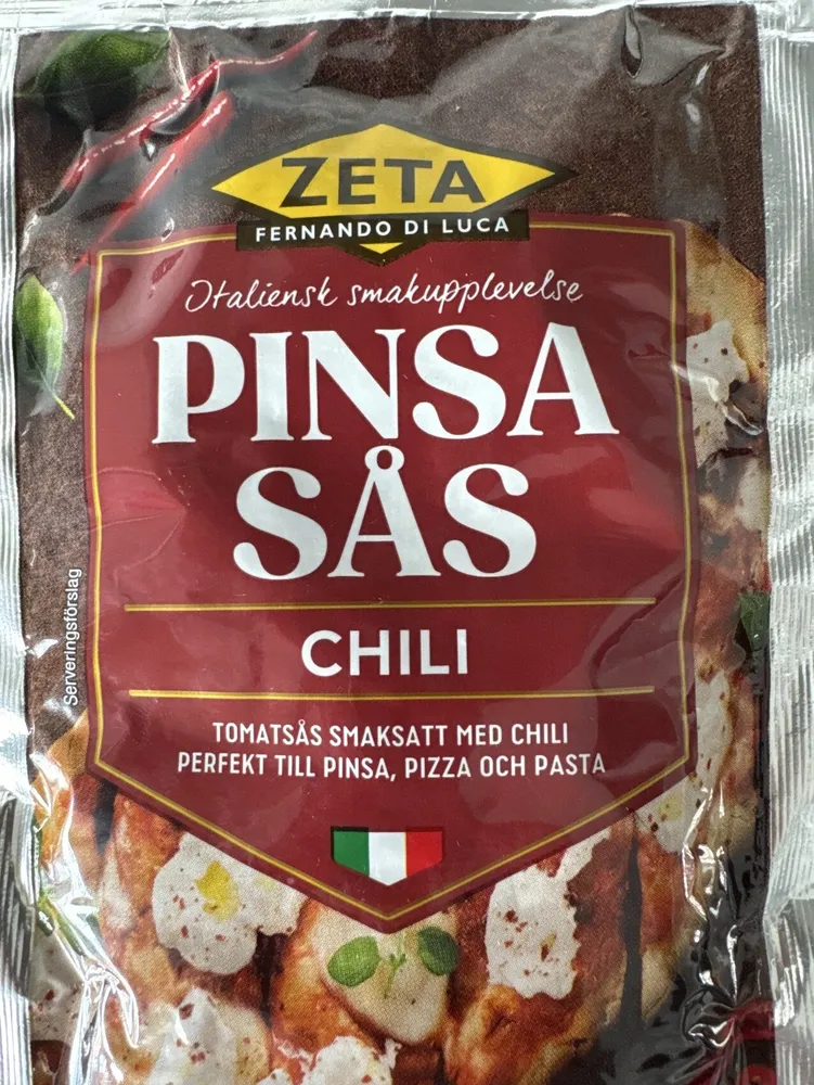 Pinsasås Chilli
