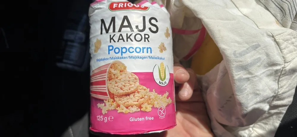 Majs Kakor Popcorn