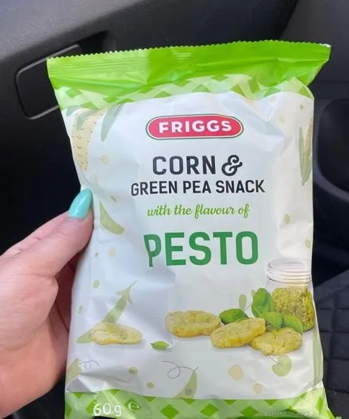 Corn & Green pea snack