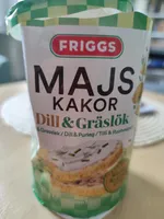 Friggs Majskakor Dill Och Gräslök