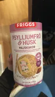 Friggs Psylliumfrö & Husk Majskakor