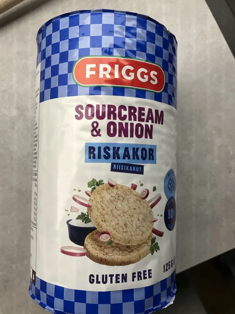 Sour Cream and Onion Riskakor