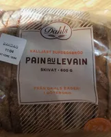 Pain au levain, skivat