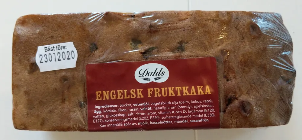 Engelsk Fruktkaka