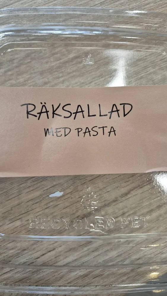 Räksallad med pasta